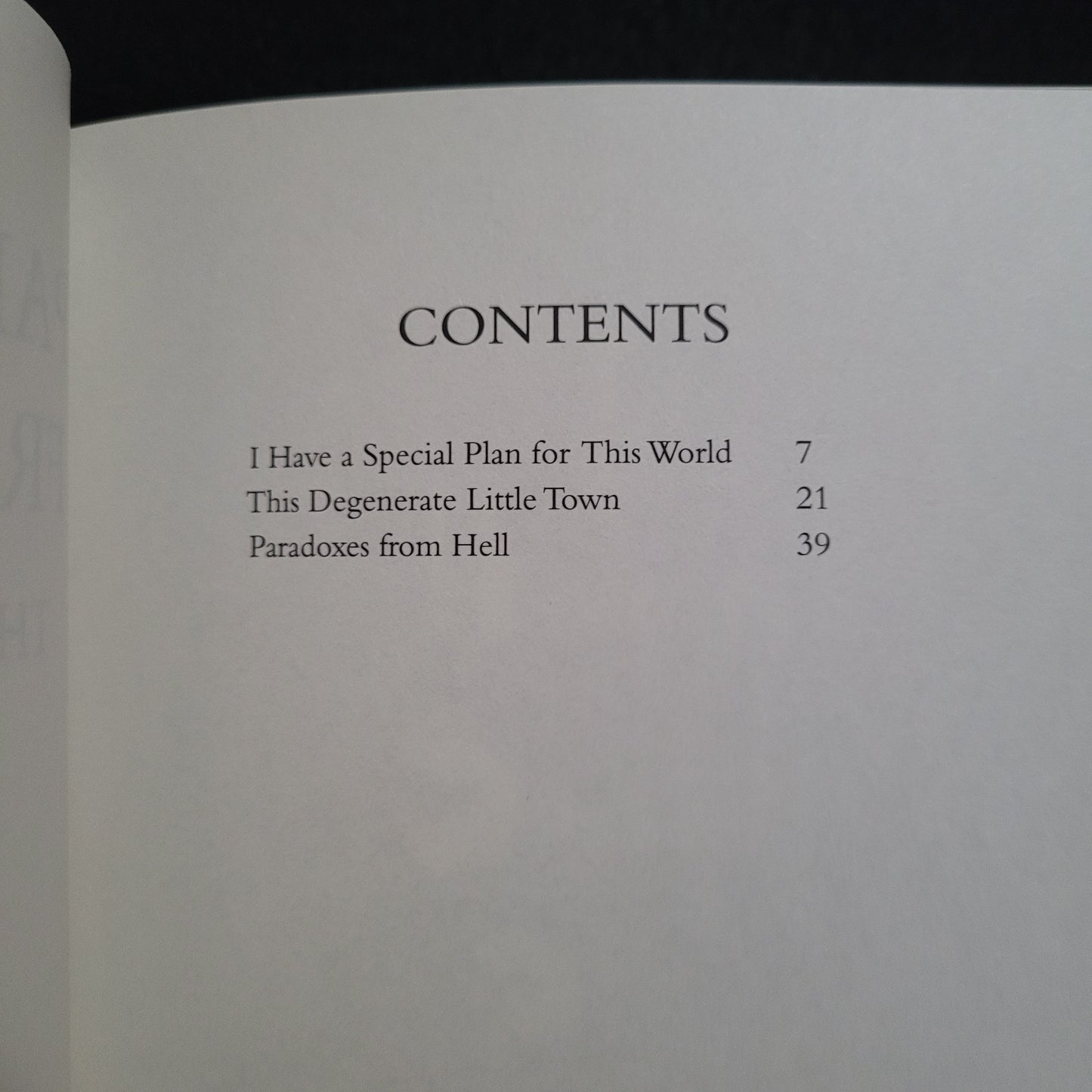 Paradoxes From Hell by Thomas Ligotti (Chiroptera Press, 2023)Third Chiroptera Press Edition Paperback