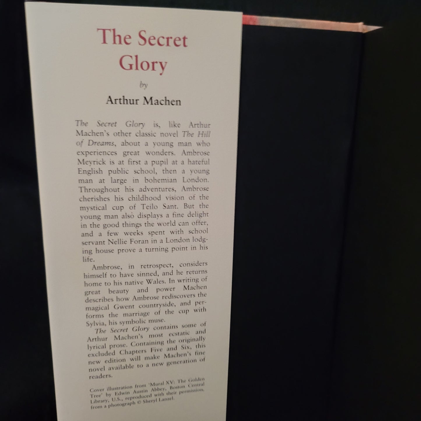 The Secret Glory by Arthur Machen (Tartarus Press, 2021) Limited Edition Hardback
