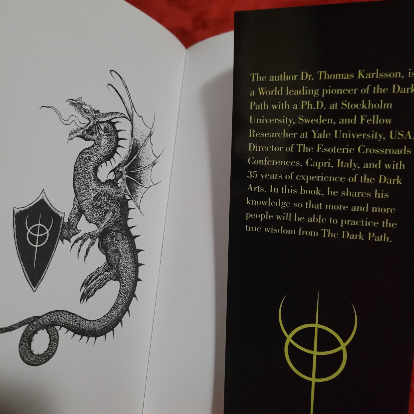 Black Mass: The Sabbatic Tradition of Shaitan & the Sexual Sorcery of the Qliphotic Dark Paths by Thomas Karlsson (Manus Sinistra, 2022) Softcover Edition