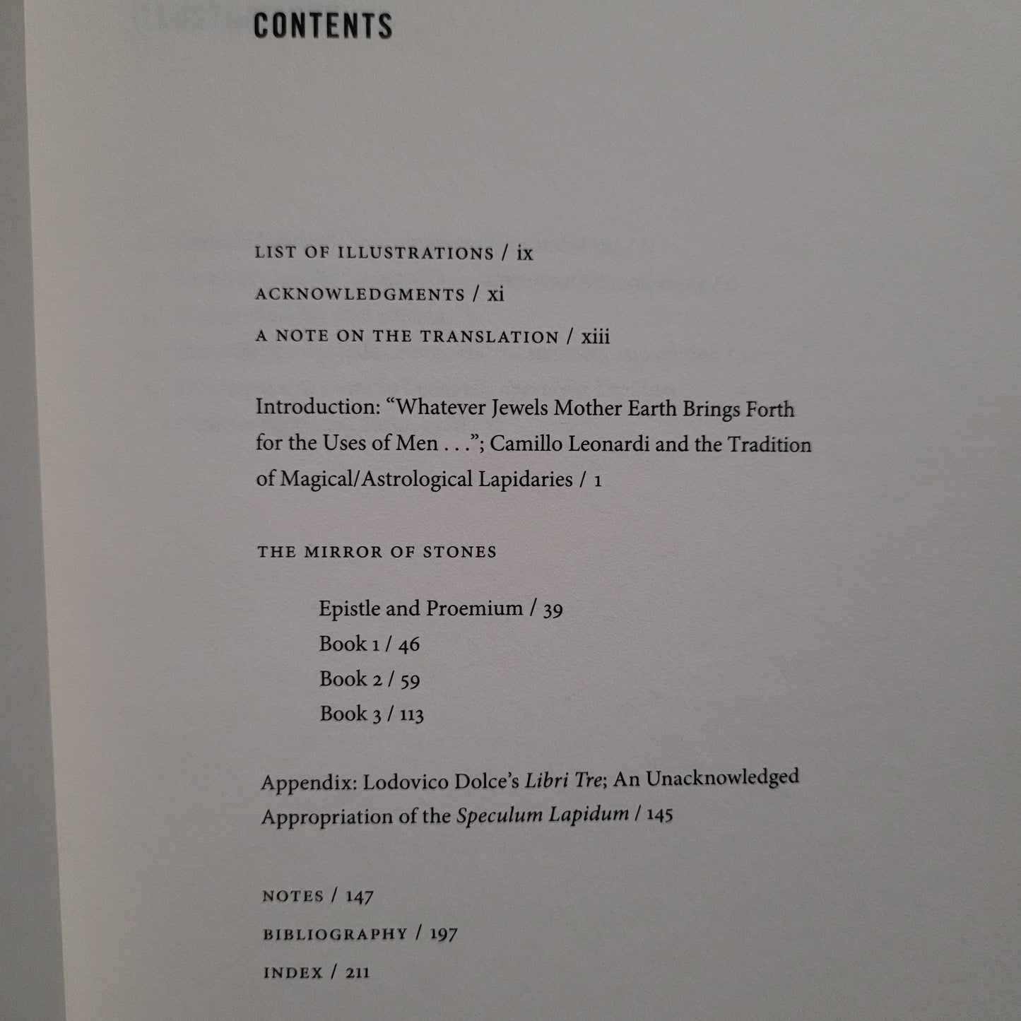 Speculum Lapidem: A Renaissance Treatise on the Healing Properties of Gemstones by Camillo Leonardi (The Pennsylvania State University Press, 2023) Hardcover