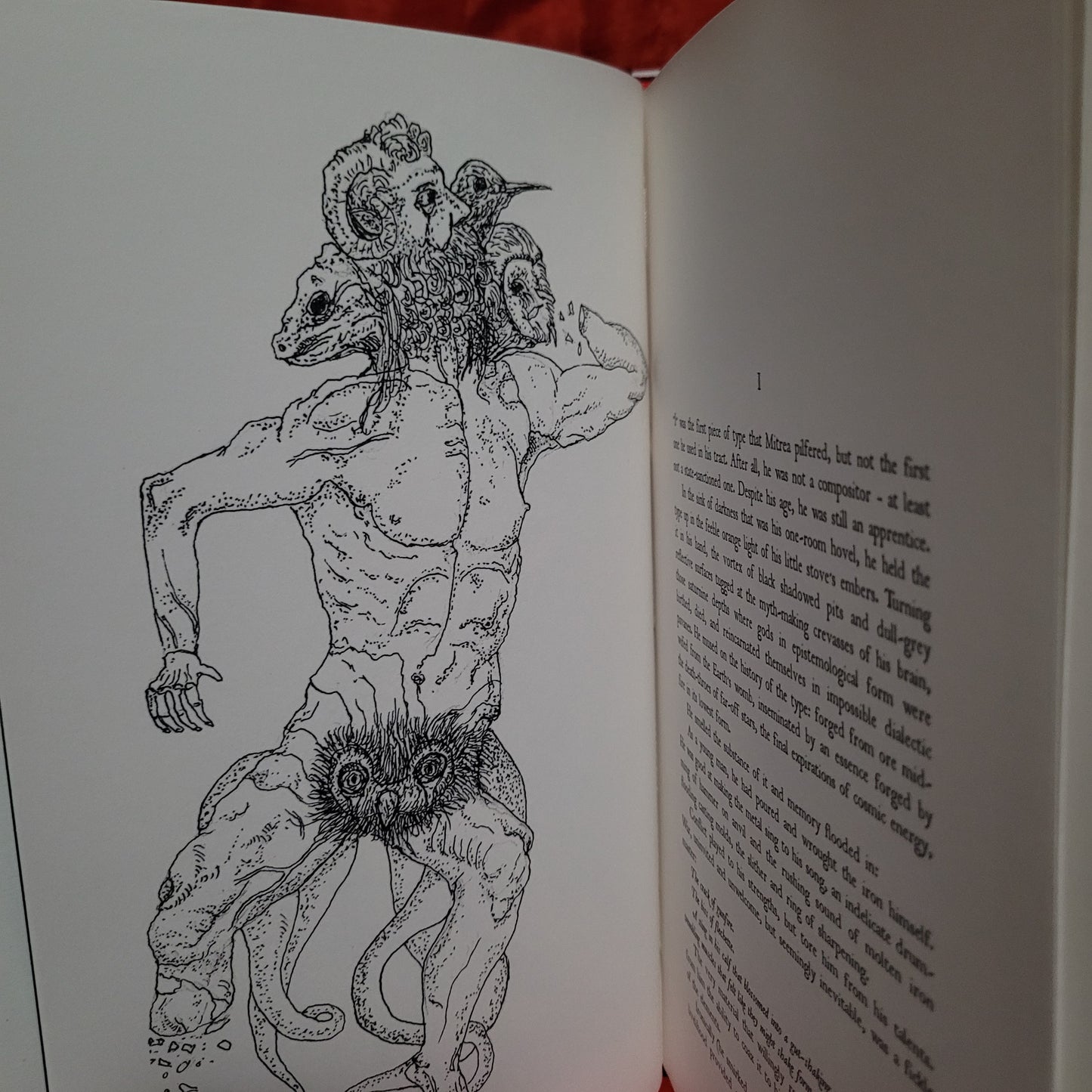 The Eyes of the Minotaur by Forrest Aguirre with Art by Heo Tsop (Mount Abraxas Press, 2023) Hardcover