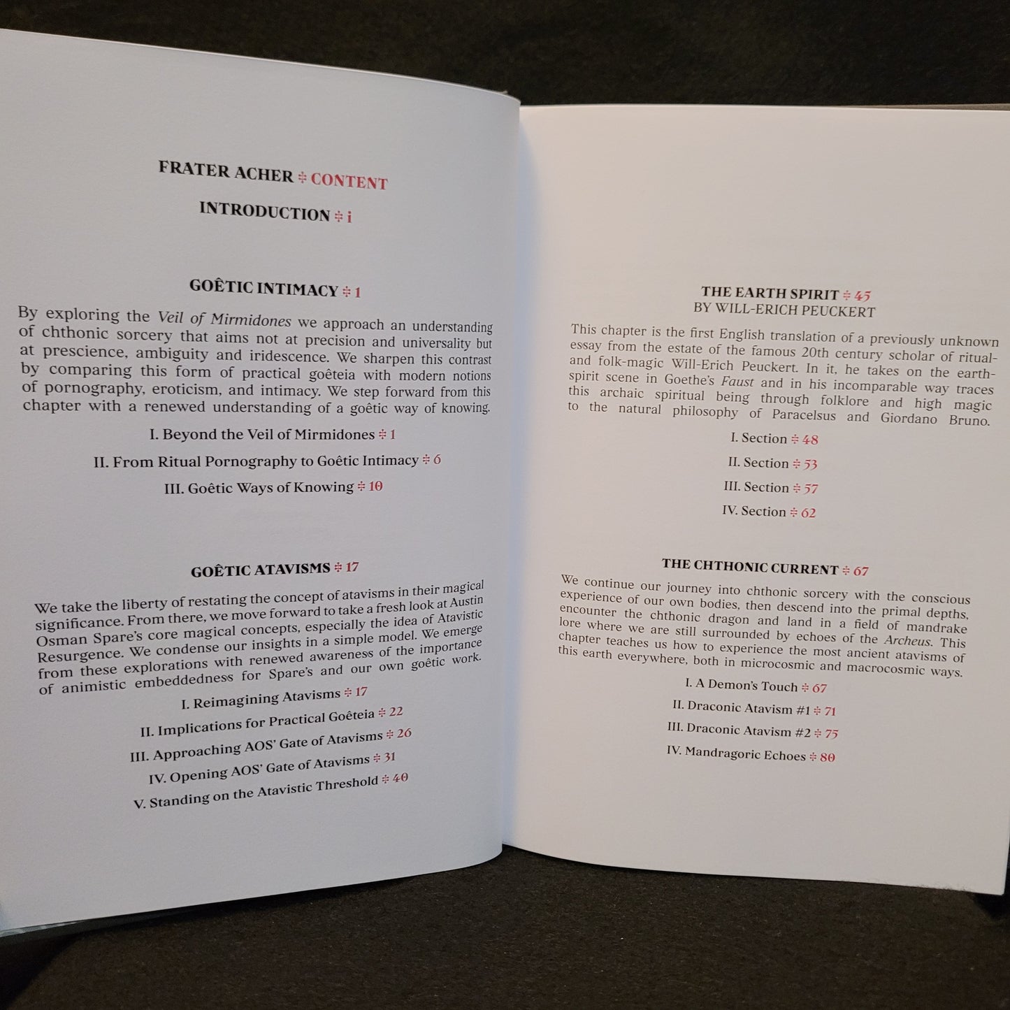 Goêtic Atavisms by Frater Acher and Craig Slee with Artwork by José Gabriel Alegría Sabogal (Hadean Press, 2023) Hardcover Edition