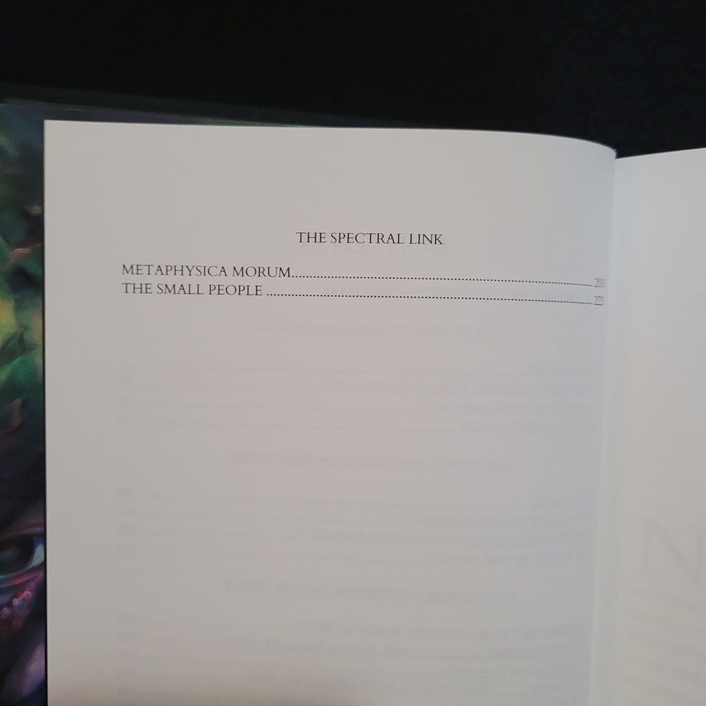 Noctuary & The Spectral Link by Thomas Ligotti (Chiroptera Press, 2023) Hardcover