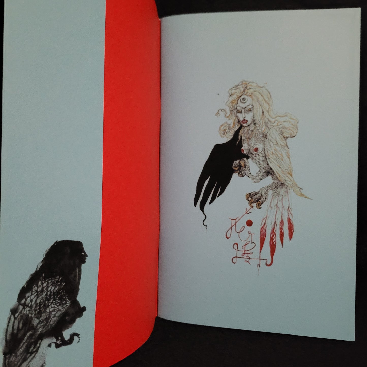 DUNGEON DIVINATIONS: AN RPG COLLECTION OF THE OCCULT AND ARTFUL NECROMANCY by Max Moon (Mount Abraxas Press, 2023) Deluxe Limited Edition Booklet with art by Luciana Lupe Vasconcelos