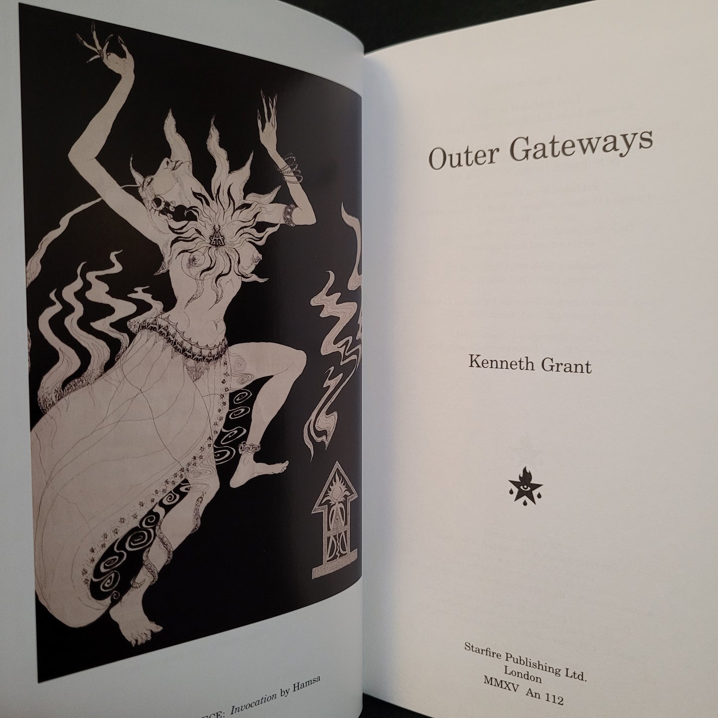 Outer Gateways by Kenneth Grant Enhanced Hardcover Edition (Starfire Publishing, 2015)