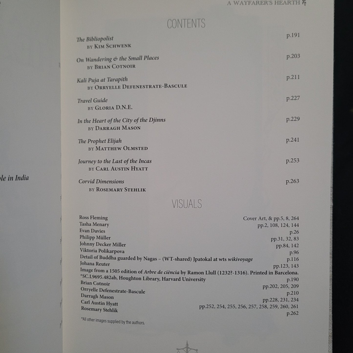 Pillars: A Wayfarer's Hearth Vol. 2, Issue.3) Edited by G. McCaughry & Evan Davies (Anathema Publishing, 2021) Limited Edition Cloth Hardcover