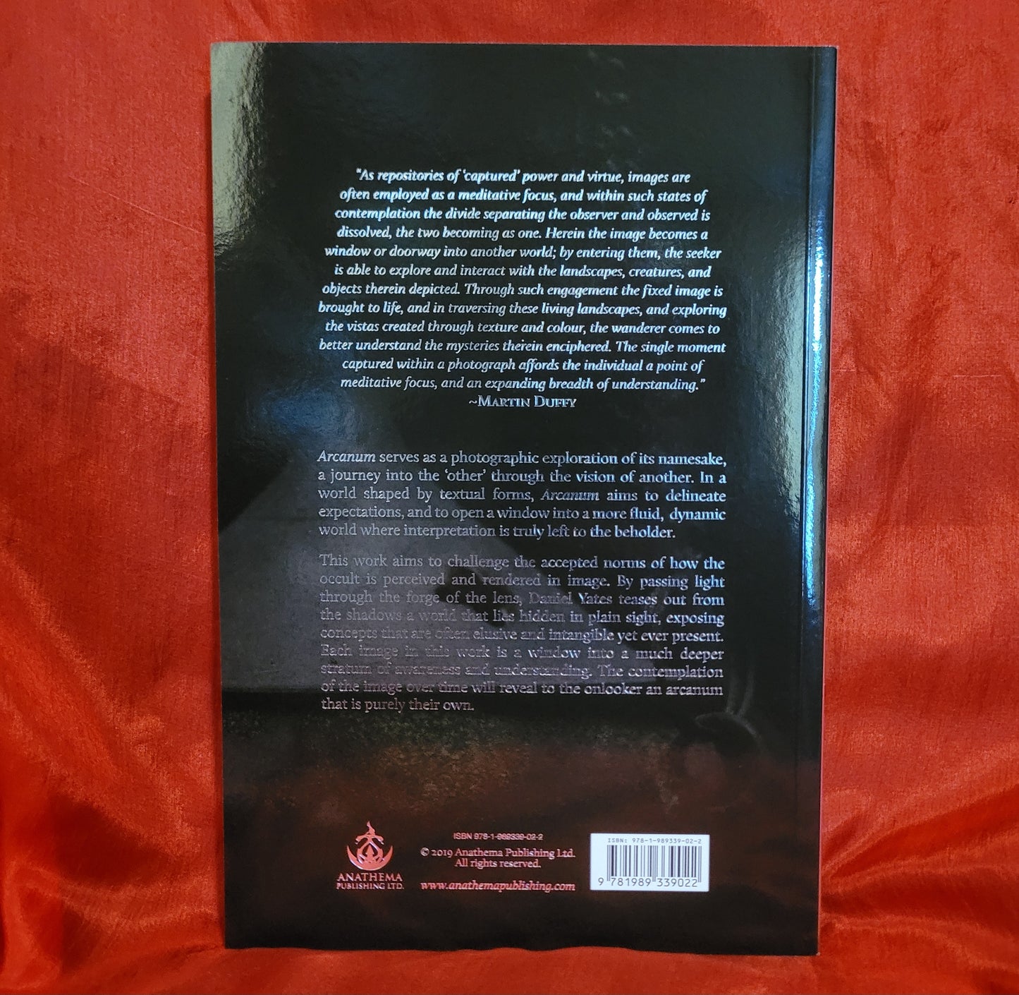 Arcanum by Daniel Yates (Anathema Publishing, 2019) Paperback Edition