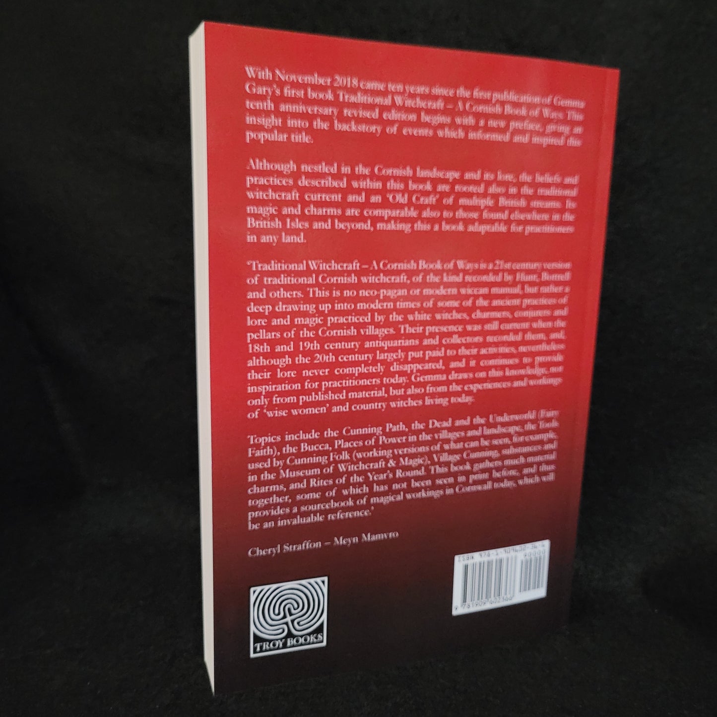 Traditional Witchcraft: A Cornish Book of Ways by Gemma Gary (Troy Books, 2019) Paperback Edition