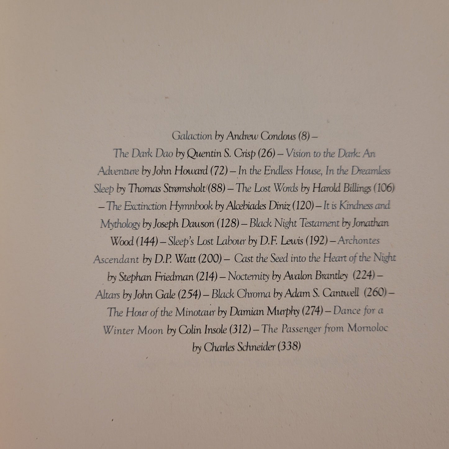 The Gift of the Kos'mos Cometh! Edited by Damian Murphy & Geticus Polus (Mount Abraxas Press, 2016) Cloth Hardcover Limited to 100 Copies