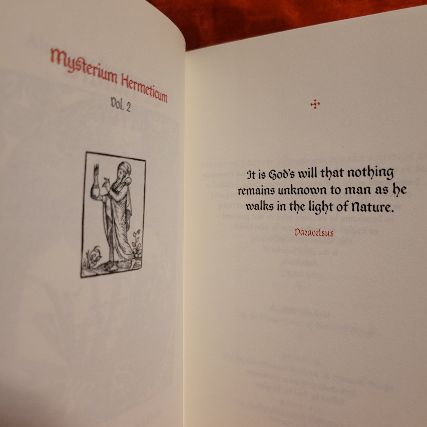 De Natura Rerum by Paracelsus (Aula Lucis, 2024) Deluxe Arcanum Edition Limited to 55 Copies