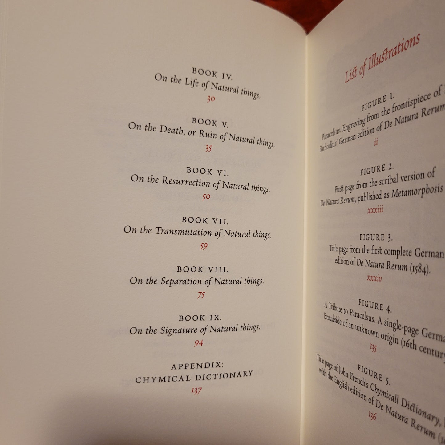 De Natura Rerum by Paracelsus (Aula Lucis, 2024) Deluxe Arcanum Edition Limited to 55 Copies