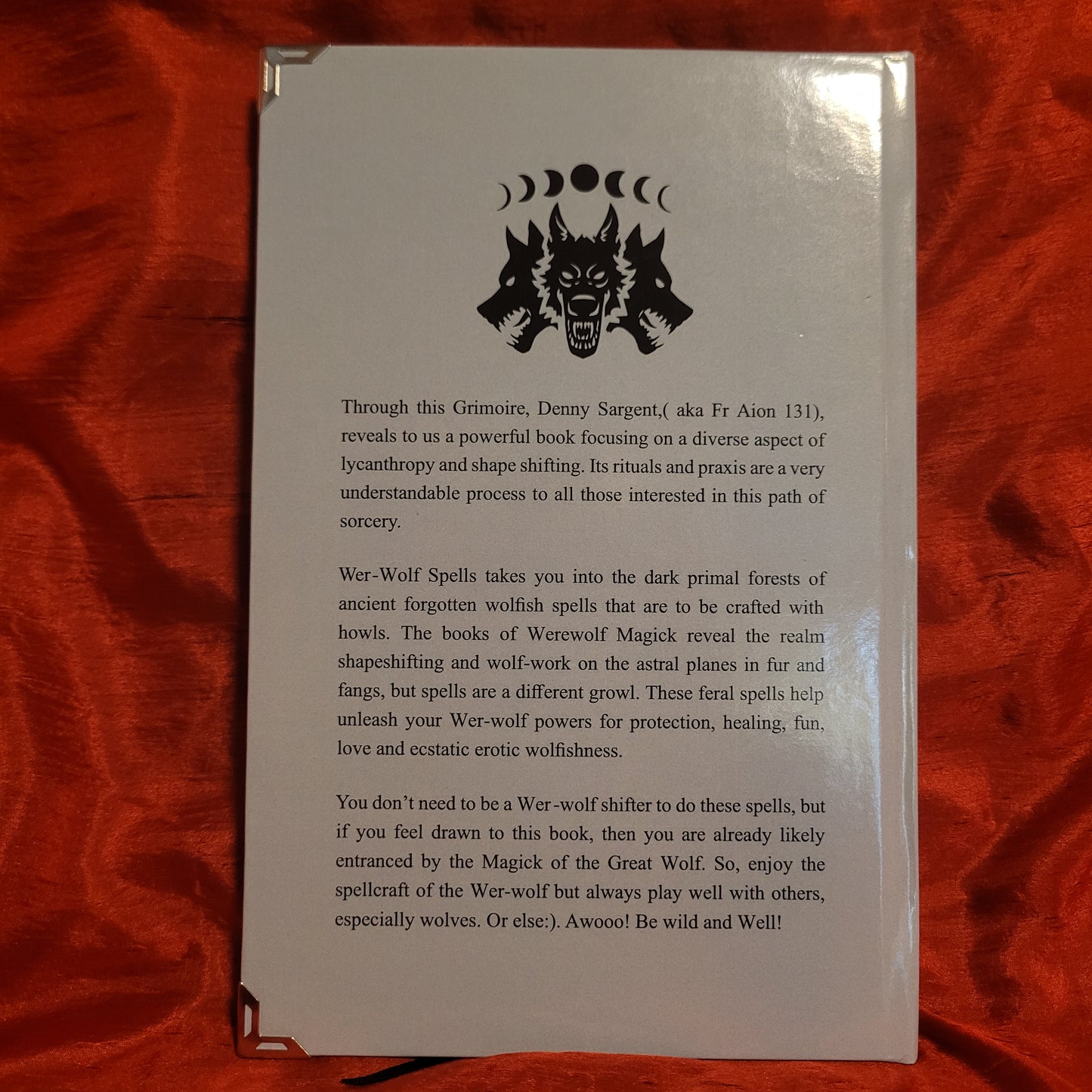Wer-Wolf Spells by Denny Sargent (Sirius Limited Esoterica, 2024) Standard Hardcover Edition Limited to 111 Copies