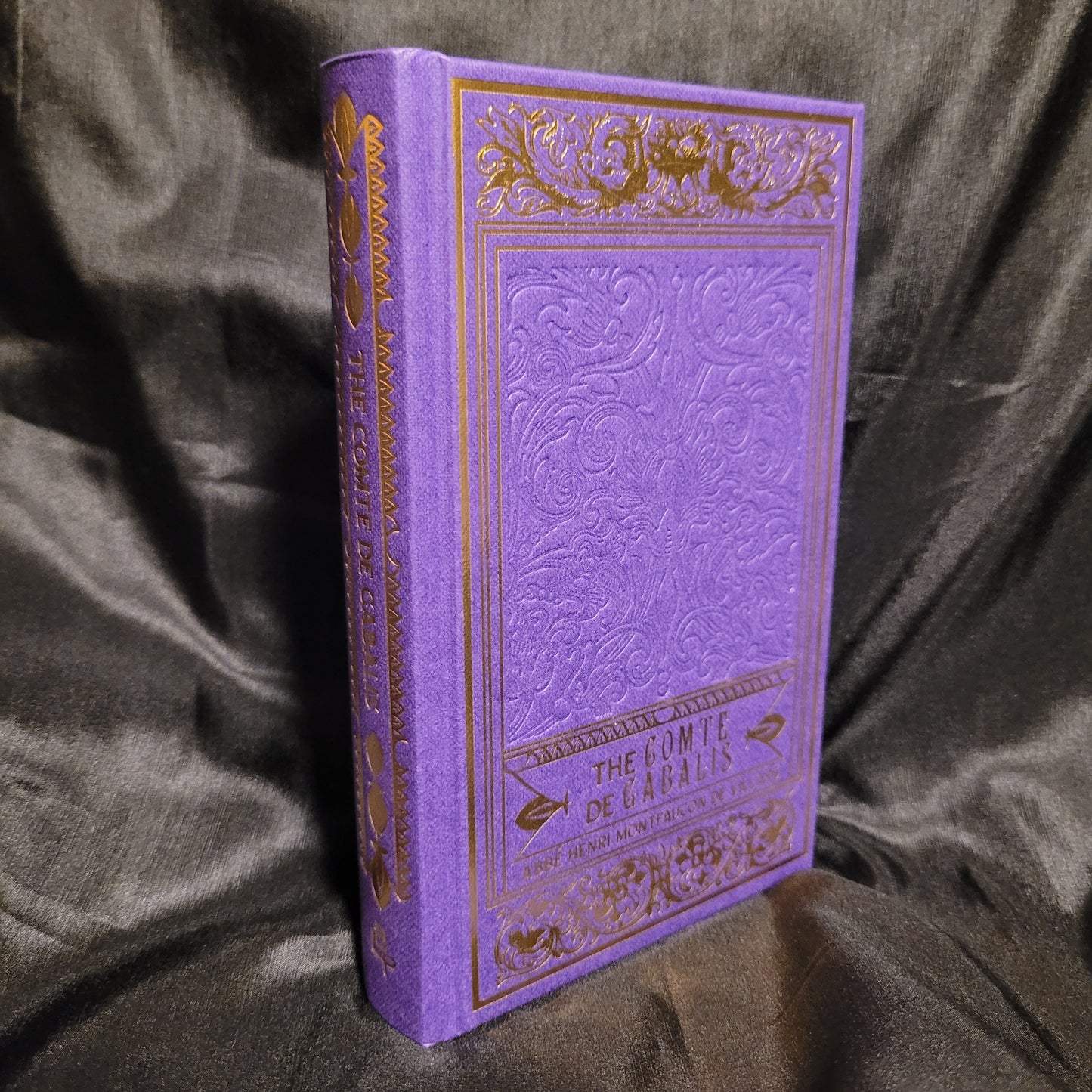 The Comte de Gabalis by Abbé Henri Montfaucon de Villars Edited by Joscelyn Godwin (Black Letter Press, 2024) Hardcover First Edition Limited to 333 Copies