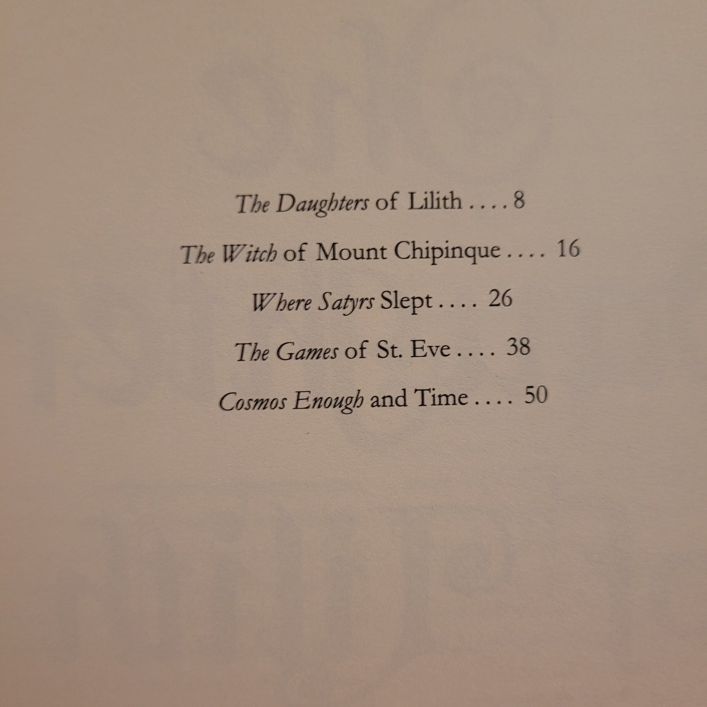 The Daughters of Lilith and Other Stories by Harold Billings (Mount Abraxas Press) Cloth Hardcover Limited to 77 Copies