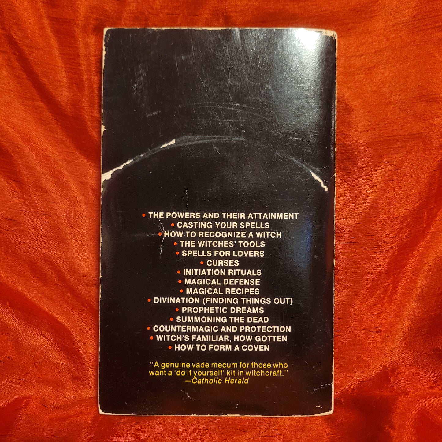 Mastering Witchcraft: A Practial Guide for Witches, Warlocks & Covens by Paul Huson (Berkley Medallion Books, 1972) 2nd Printing Paperback