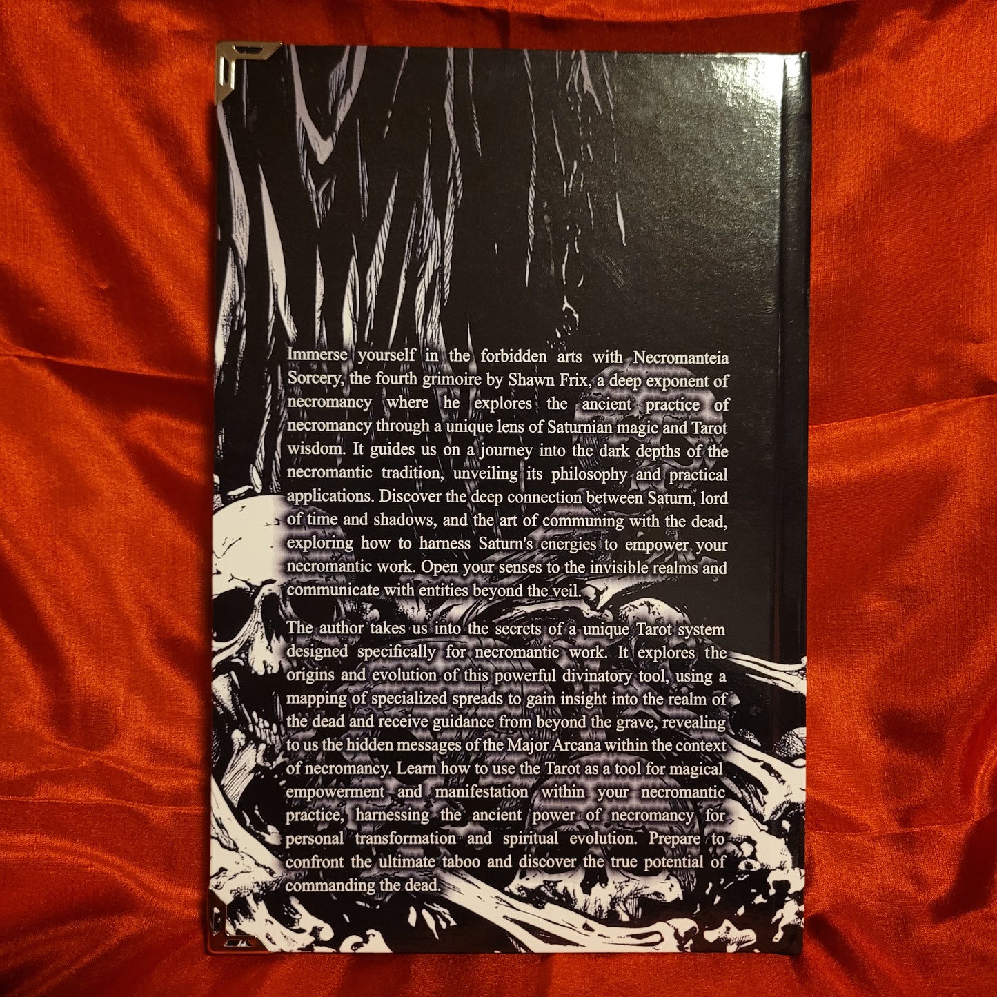 Necromanteia Sorcery: The Art of Commanding the Dead by Shawn Frix (Sirius Limited Esoterica, 2024) Standard Hardcover Edition Limited to 333 Copies