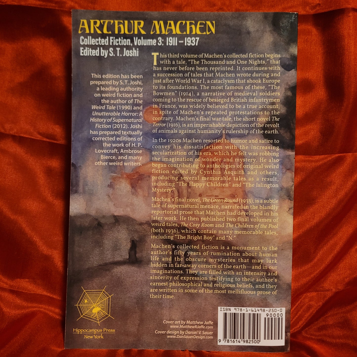 Collected Fiction of Arthur Machen (3 VOLS) Edited by S.T. Joshi (Hippocampus Press, 2019) Paperback