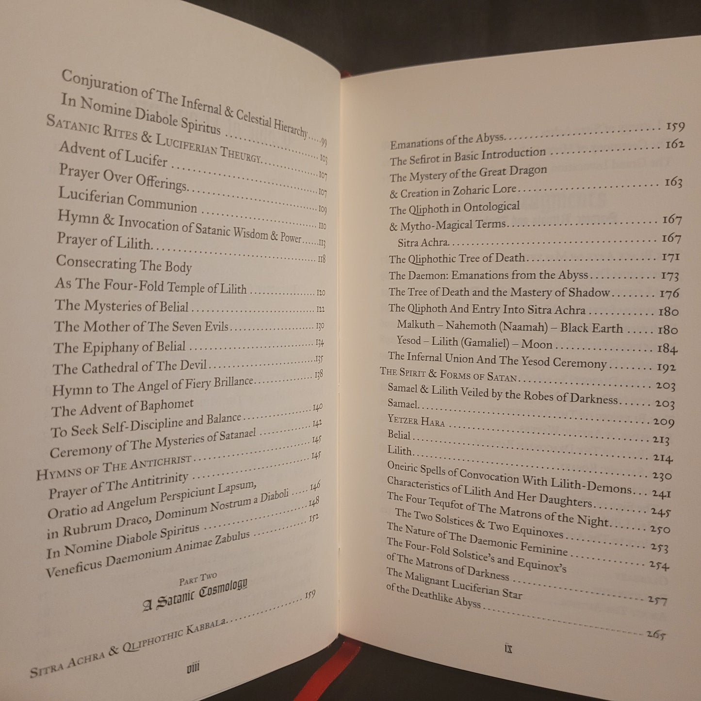 Infernal Union: Sinister Initiation & The Satanic Psalms by Michael W. Ford (Manus Sinistra Publishing, 2024) Limited Edition Hardcover (Red "Lilith" Version)