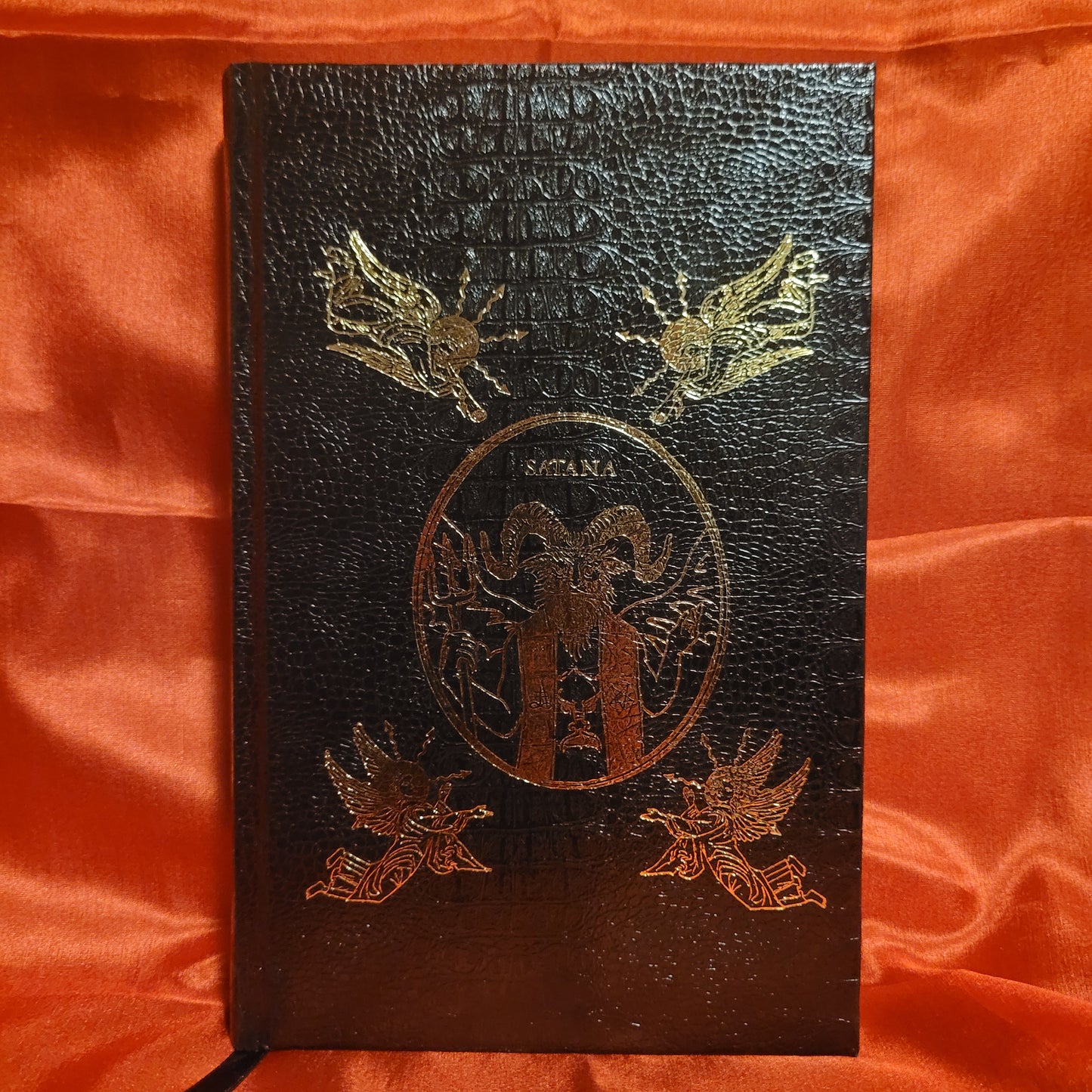 Infernal Union: Sinister Initiation & The Satanic Psalms by Michael W. Ford (Manus Sinistra Publishing, 2024) Limited Edition Hardcover (Black "Satana" Version)