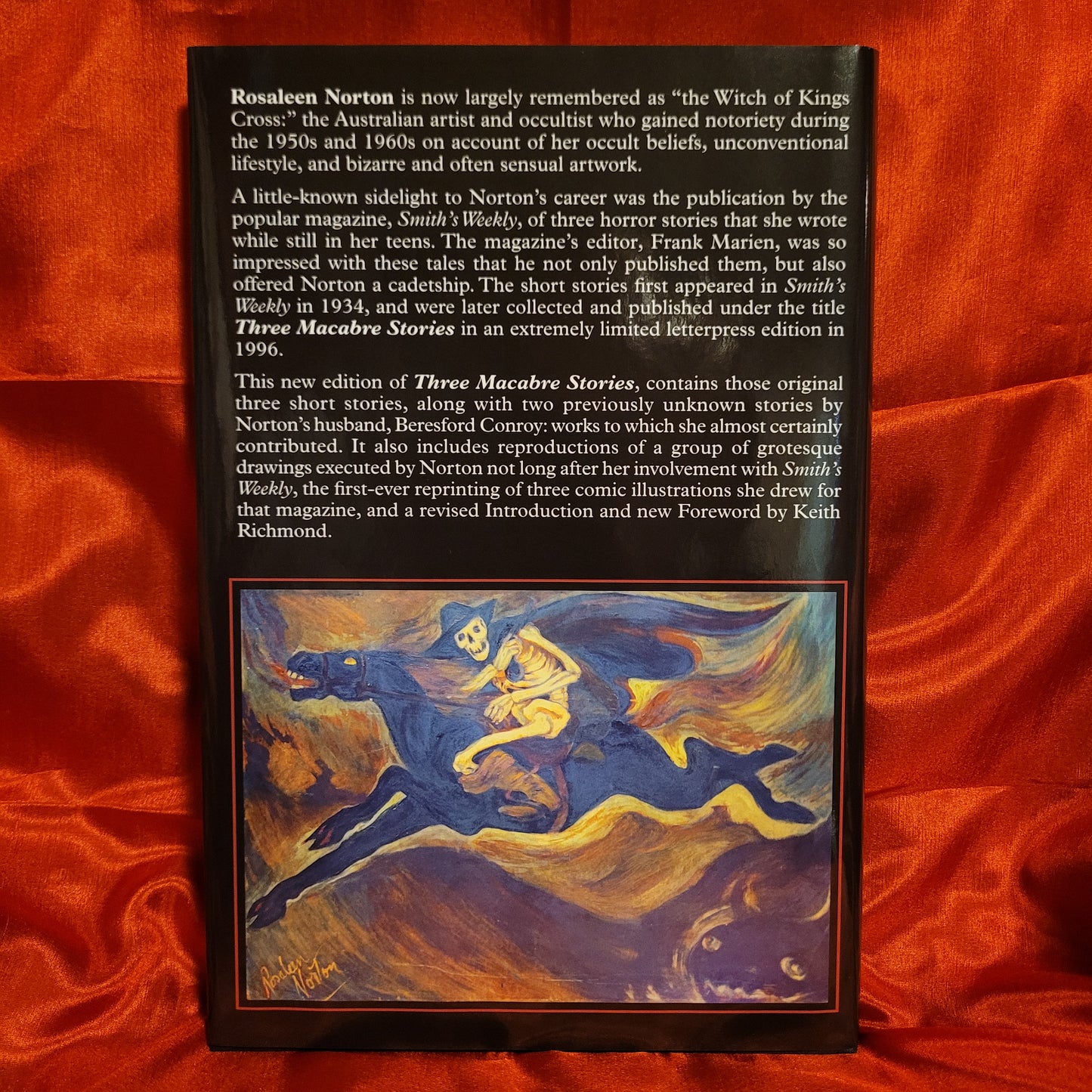 Three Macabre Stories by Rosaleen Norton (The Teitan Press, 2010) Hardcover Limited to 666 Copies