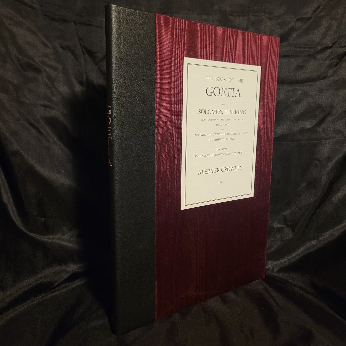 Goetia of Solomon the King edited, annotated, and introduced by Aleister Crowley (Hellfire Club Books) Limited to 250 copies