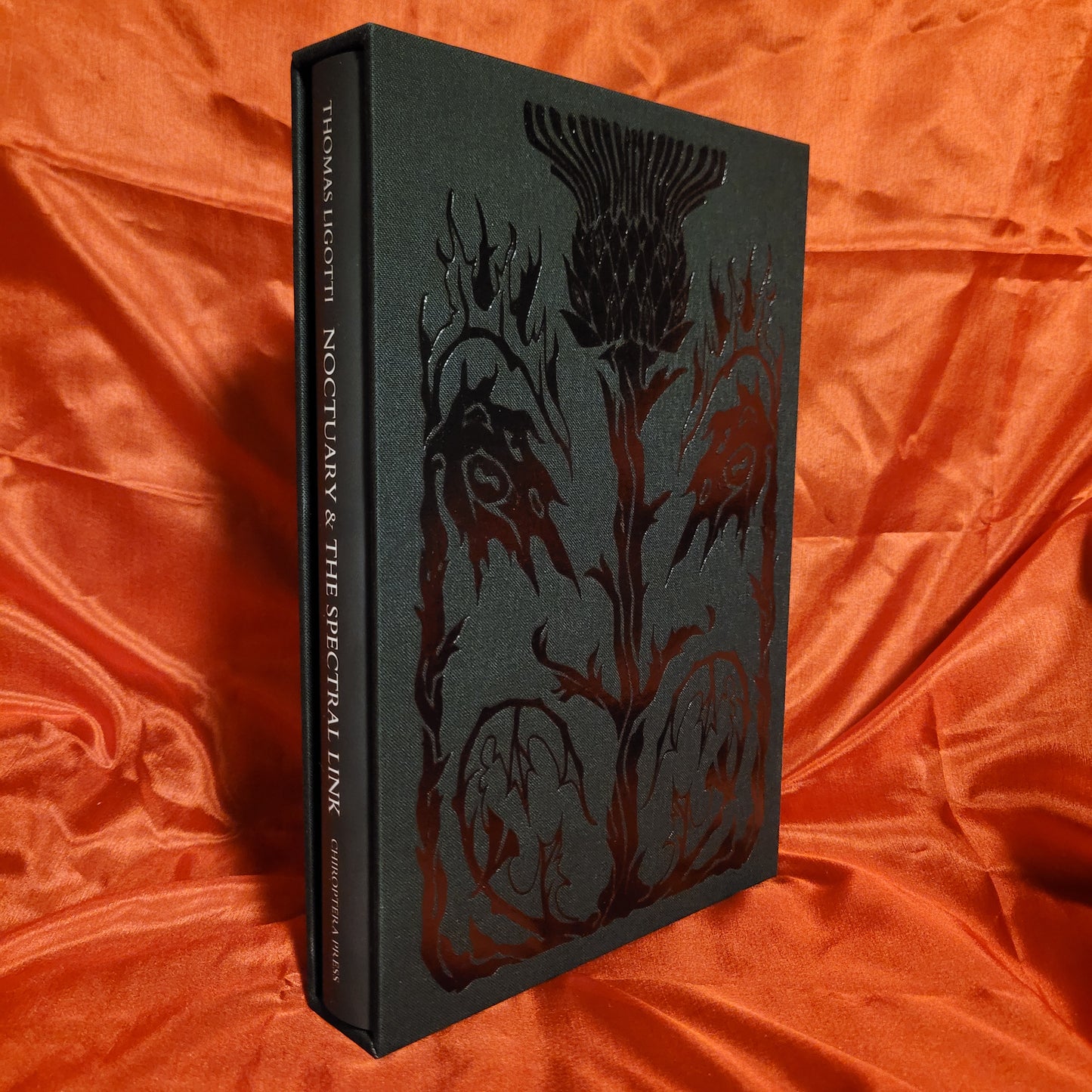 Noctuary & The Spectral Link by Thomas Ligotti (Chiroptera Press, 2023)Signed Deluxe Edition with Slipcase