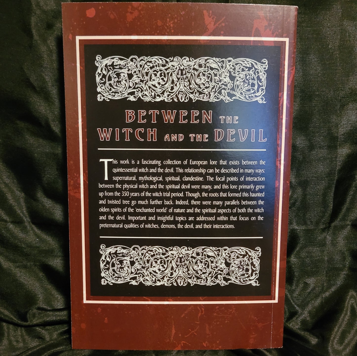 Between the Witch and the Devil: A Folkloric History by Corrine Boyer