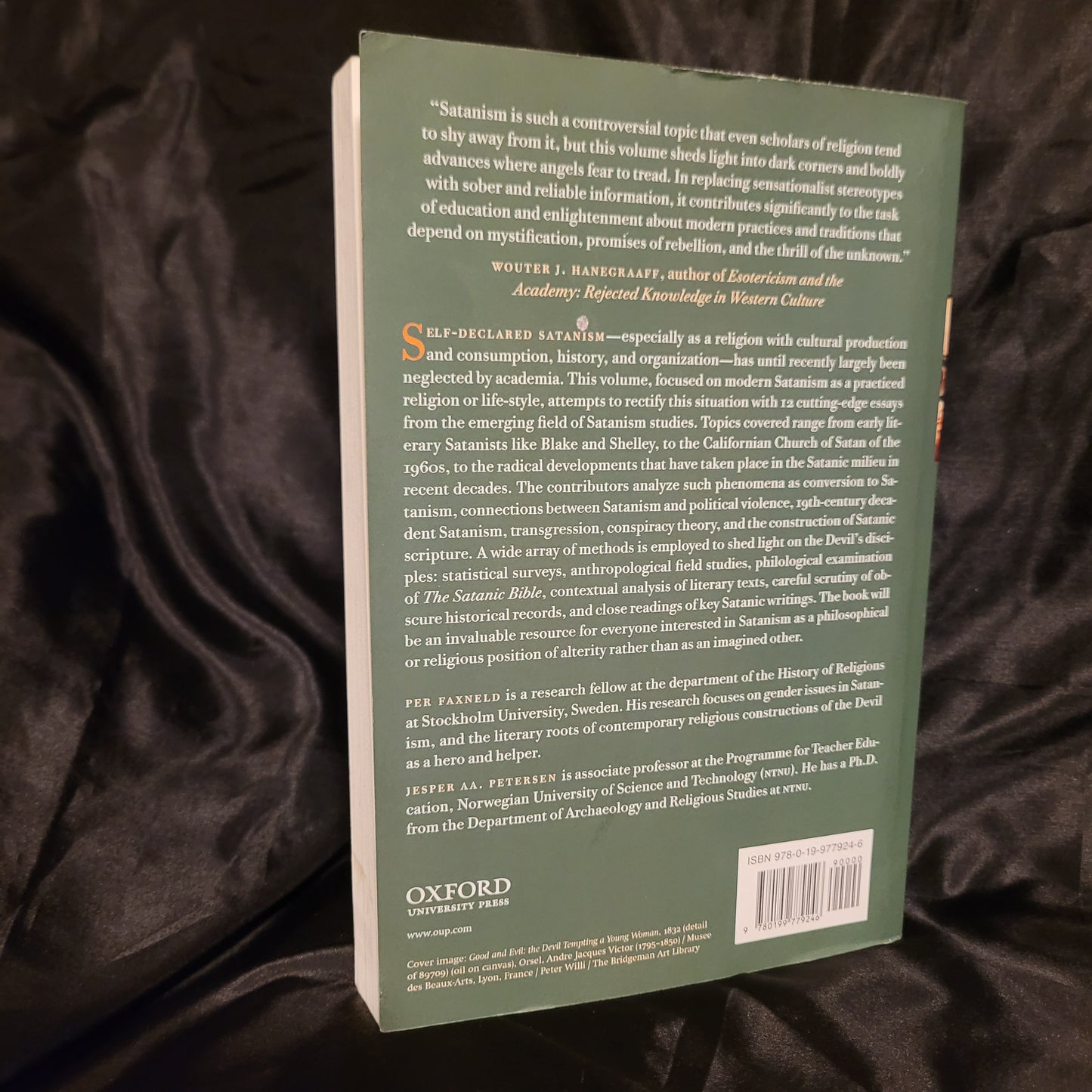 The Devil's Party: Satanism in Modernity Edited by Per Faxneld and Jesper Aa. Petersen (Oxford University Press, 2013) Paperback