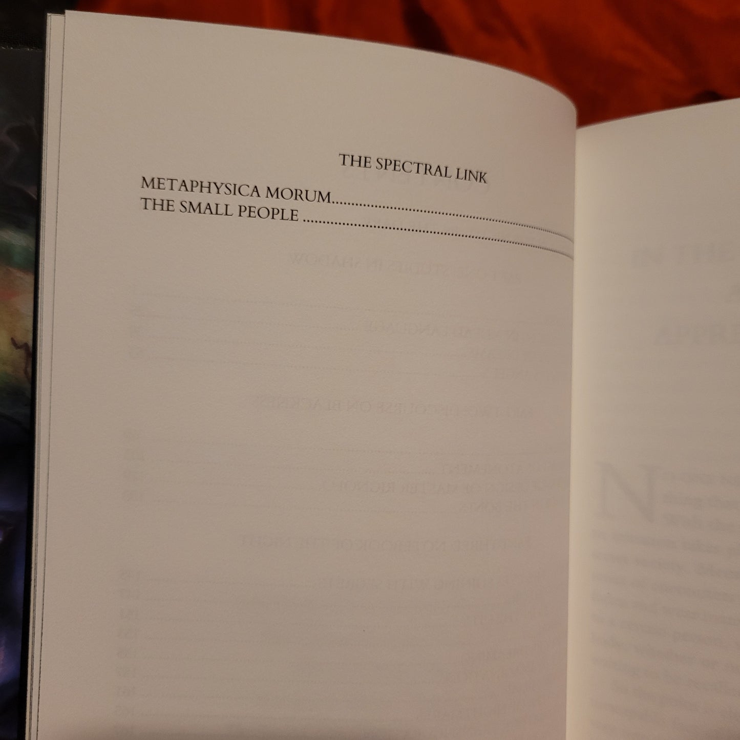 Noctuary & The Spectral Link by Thomas Ligotti (Chiroptera Press, 2023)Signed Deluxe Edition with Slipcase
