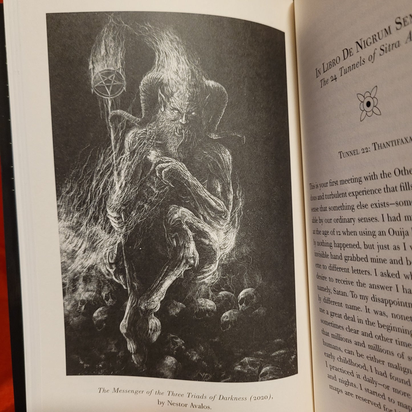 Black Mass: The Sabbatic Tradition of Shaitan & the Sexual Sorcery of the Qliphotic Dark Paths by Thomas Karlsson (Manus Sinistra, 2024) Second Edition Hardcover Limited to 300 Copies