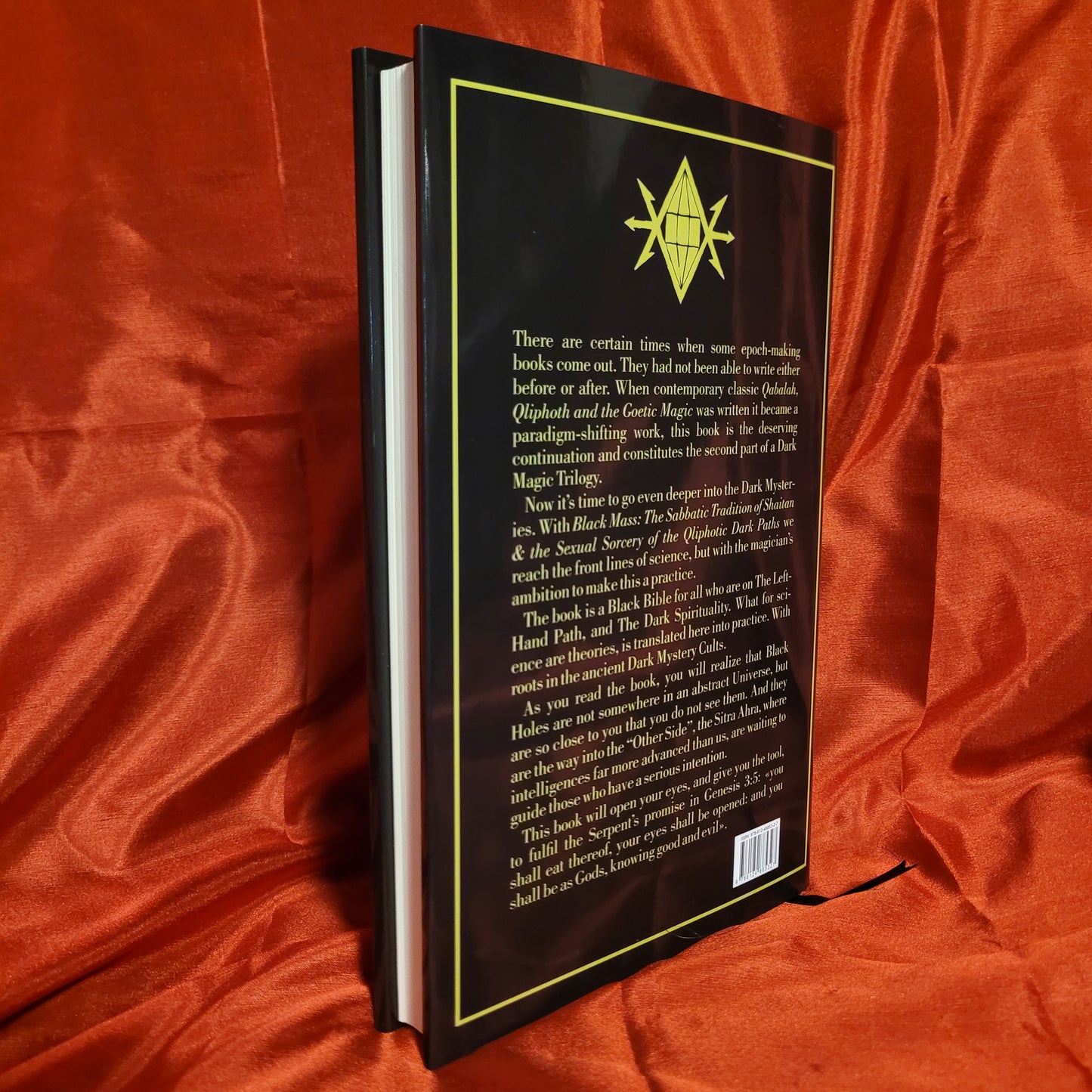 Black Mass: The Sabbatic Tradition of Shaitan & the Sexual Sorcery of the Qliphotic Dark Paths by Thomas Karlsson (Manus Sinistra, 2024) Second Edition Hardcover Limited to 300 Copies