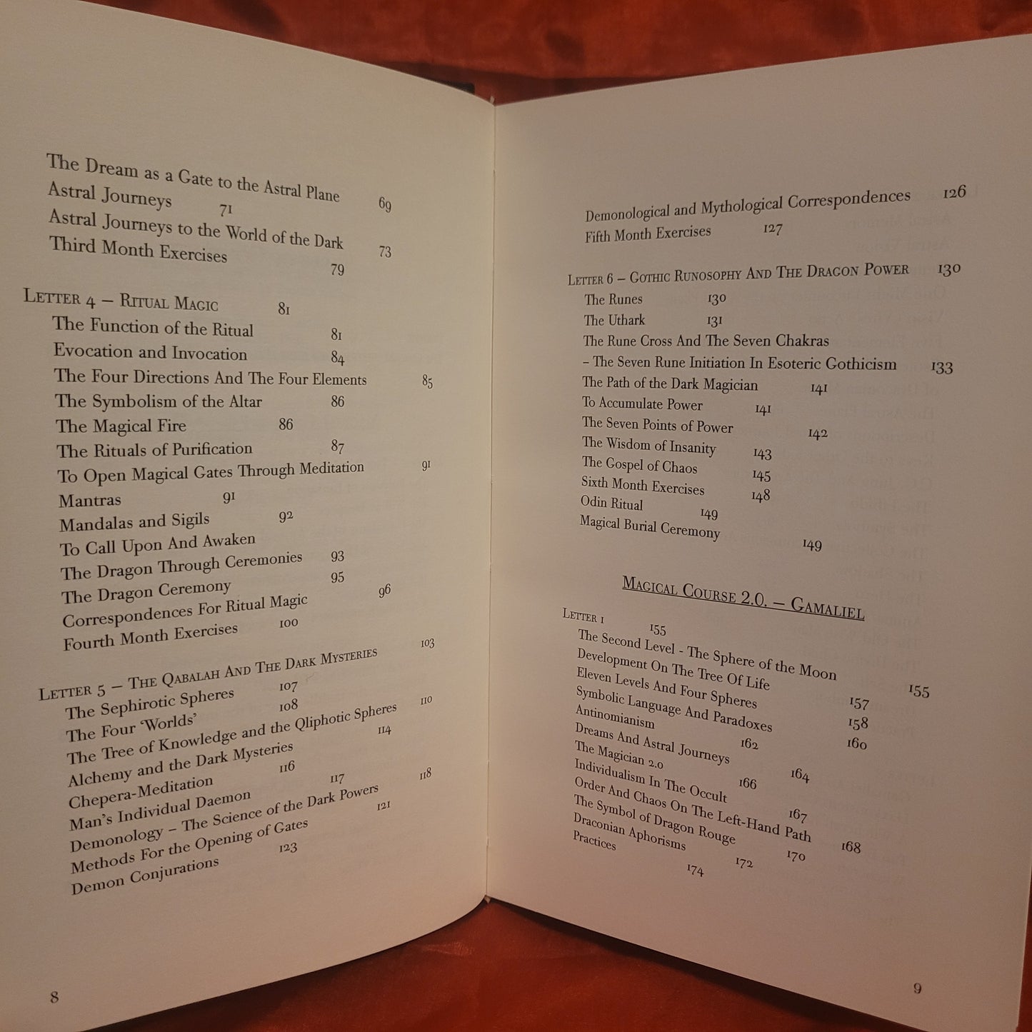 Draconian Initiations: The Dragon Rouge Magical Courses by Thomas Karlsson (Manus Sinistra, 2025) Hardcover