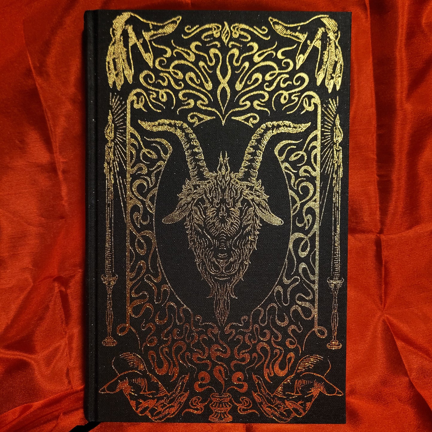 Black Mass: The Sabbatic Tradition of Shaitan & the Sexual Sorcery of the Qliphotic Dark Paths by Thomas Karlsson (Manus Sinistra, 2024) Second Edition Hardcover Limited to 300 Copies