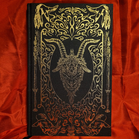 Black Mass: The Sabbatic Tradition of Shaitan & the Sexual Sorcery of the Qliphotic Dark Paths by Thomas Karlsson (Manus Sinistra, 2024) Second Edition Hardcover Limited to 300 Copies