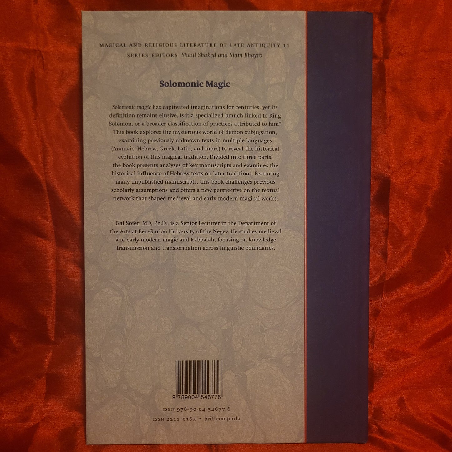 Solomonic Magic: Methodology, Texts, and Histories by Gal Sofer (Brill, 2025) Hardback