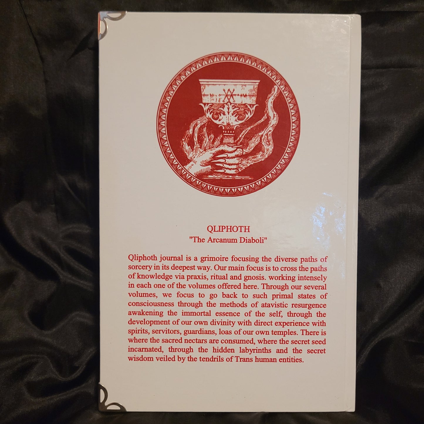 Qliphoth: The Arcanum Diaboli (Opus IX) Edited by Edgar Kerval (Sirius Limited Esoterica, 2021) Hardcover Limited to 55 Copies