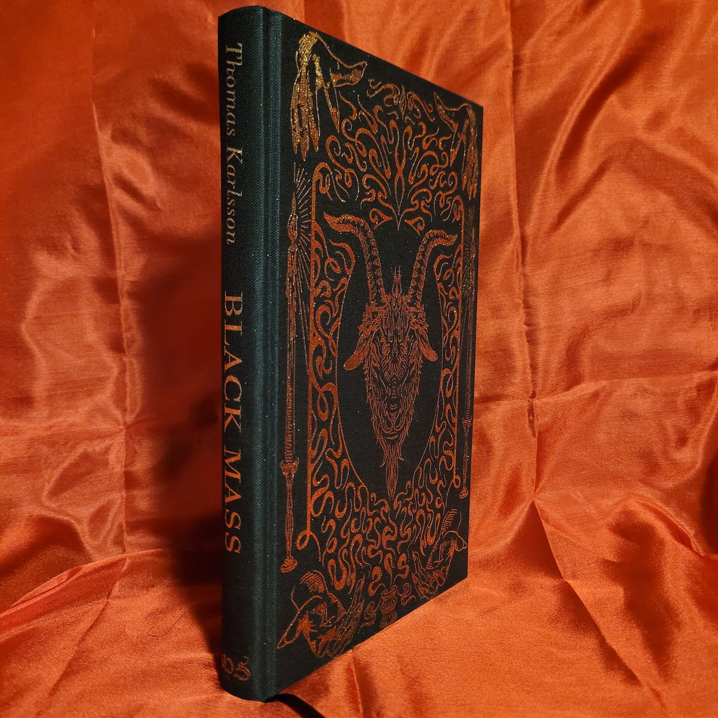 Black Mass: The Sabbatic Tradition of Shaitan & the Sexual Sorcery of the Qliphotic Dark Paths by Thomas Karlsson (Manus Sinistra, 2024) Second Edition Hardcover Limited to 300 Copies