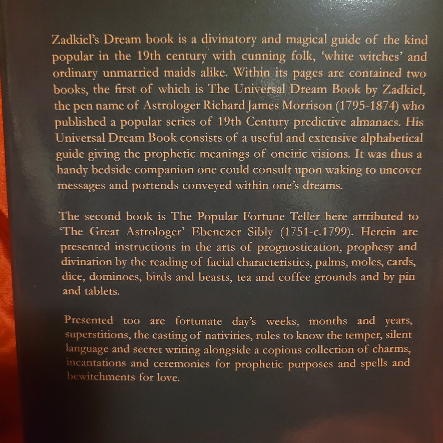 Zadkiel’s Dream Book & The Popular Fortune Teller by Zadkiel & Ebenezer Sibley (Troy Books, 2025) Dust Jacketed Hardback