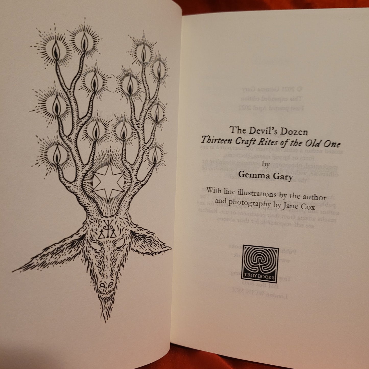 The Devil's Dozen: Thirteen Craft Rites of the Old One by Gemma Gary (Troy Books, 2022) Hardcover Expanded Edition