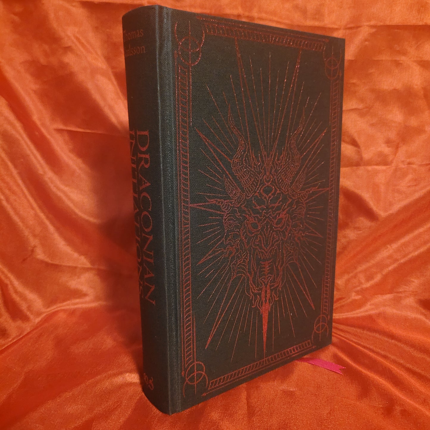 Draconian Initiations: The Dragon Rouge Magical Courses by Thomas Karlsson (Manus Sinistra, 2025) Hardcover