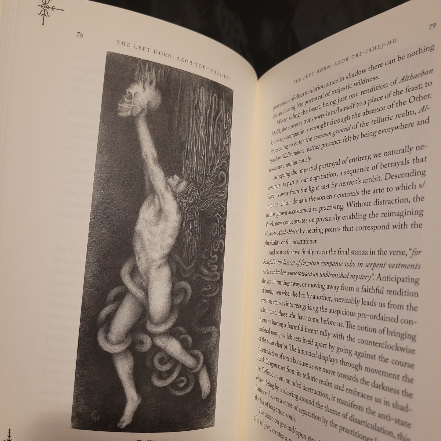 Book of the Black Dragon Volume II: The Headless One Part I by Peter Hamilton-Giles (Atramentous Press, 2022) First Edition Hardcover