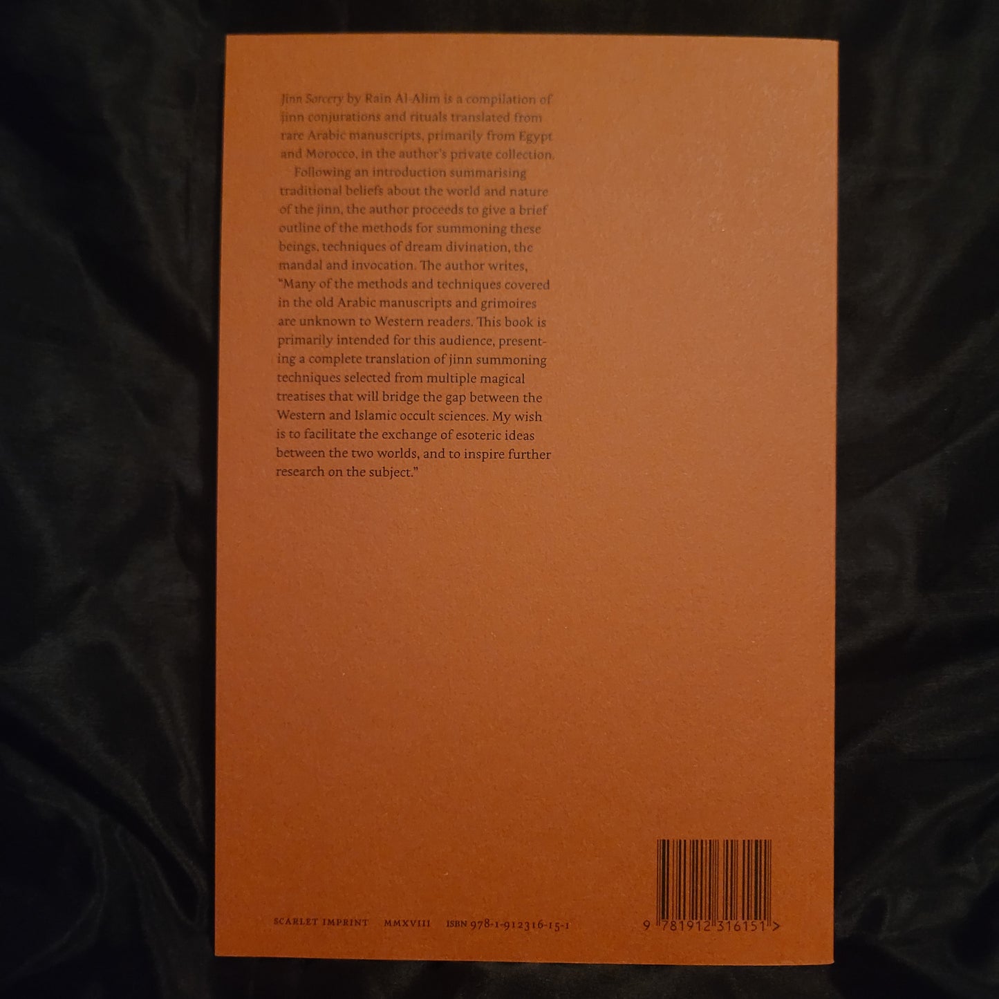 Jinn Sorcery by Rain Al-Alim (Scarlet Imprint, 2018) Paperback