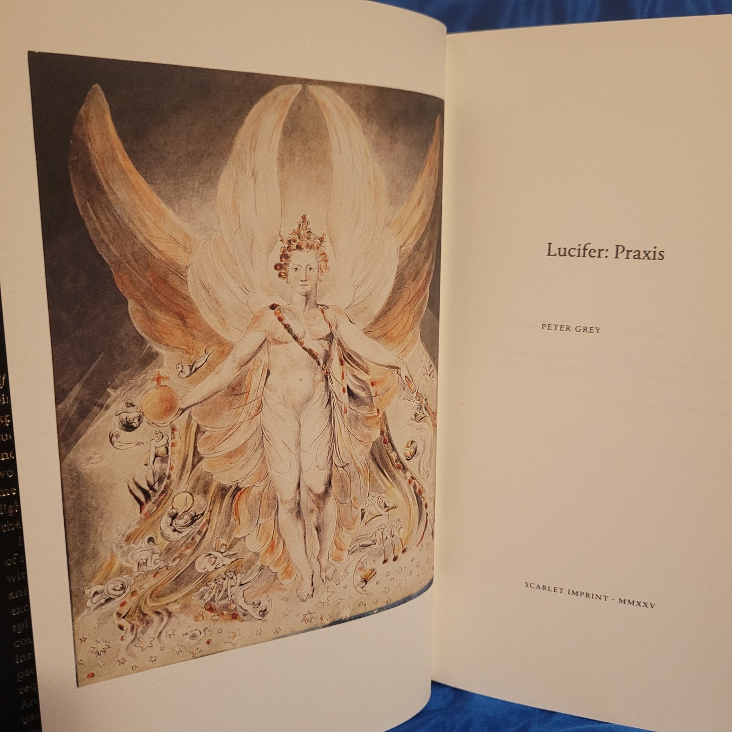 Lucifer: Praxis by Peter Grey (Scarlet Imprint, 2025) Hardback