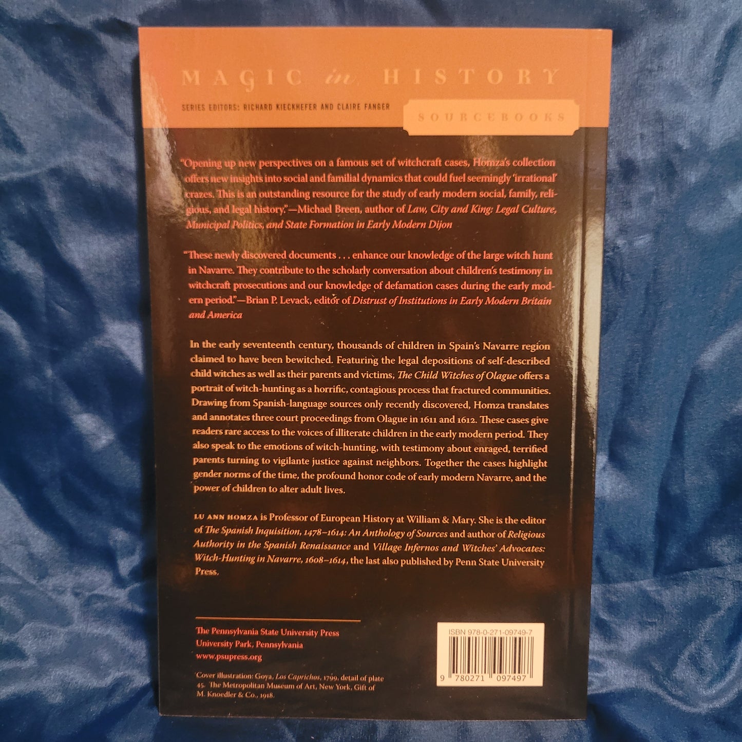 The Child Witches of Olague by Lu Ann Homza (The Pennsylvania State University Press, 2024) Paperback