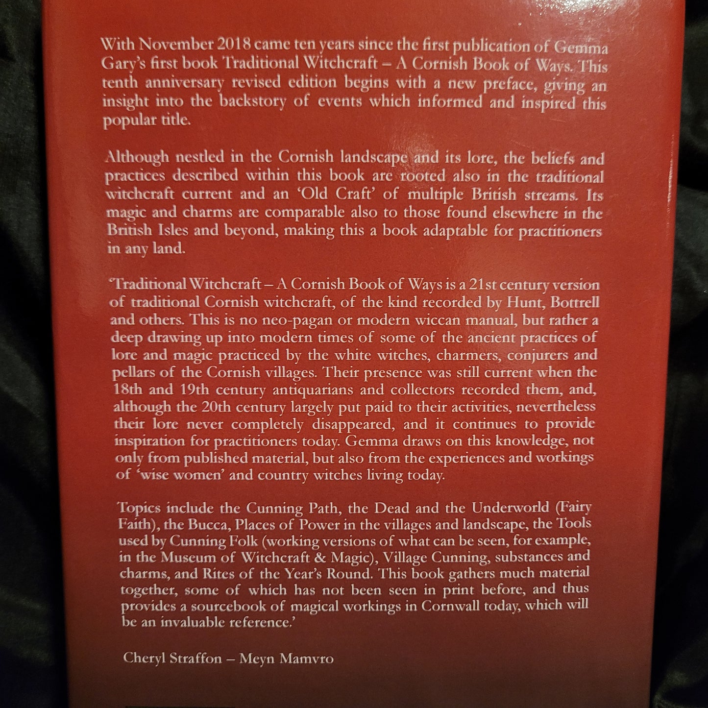 Traditional Witchcraft: A Cornish Book of Ways by Gemma Gary (Troy Books, 2024) Dust Jacketed Hardback Edition