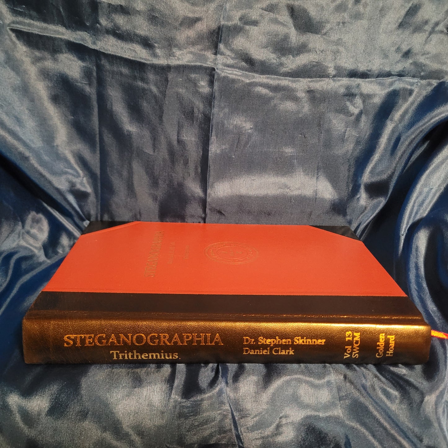 The Steganographia, Books I-IV by Johannes Trithemius
Translated, Edited and Introduced by Dr Stephen Skinner & Daniel Clark (Golden Hoard Press, 2024) Limited Leather Edition
