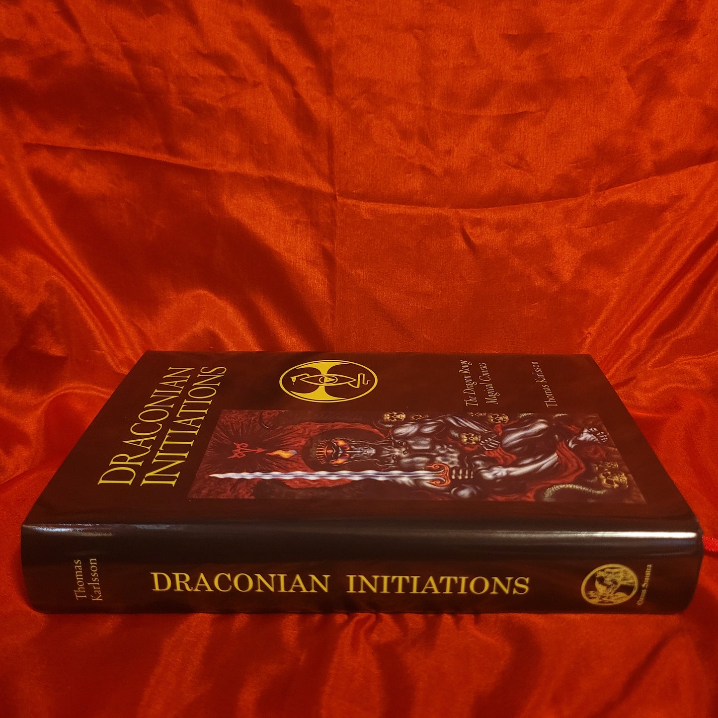 Draconian Initiations: The Dragon Rouge Magical Courses by Thomas Karlsson (Manus Sinistra, 2025) Hardcover