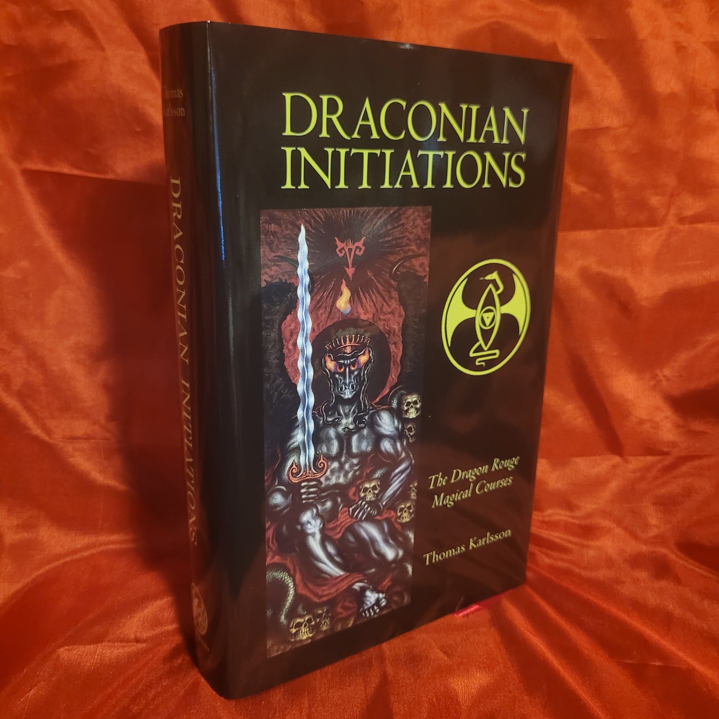 Draconian Initiations: The Dragon Rouge Magical Courses by Thomas Karlsson (Manus Sinistra, 2025) Hardcover