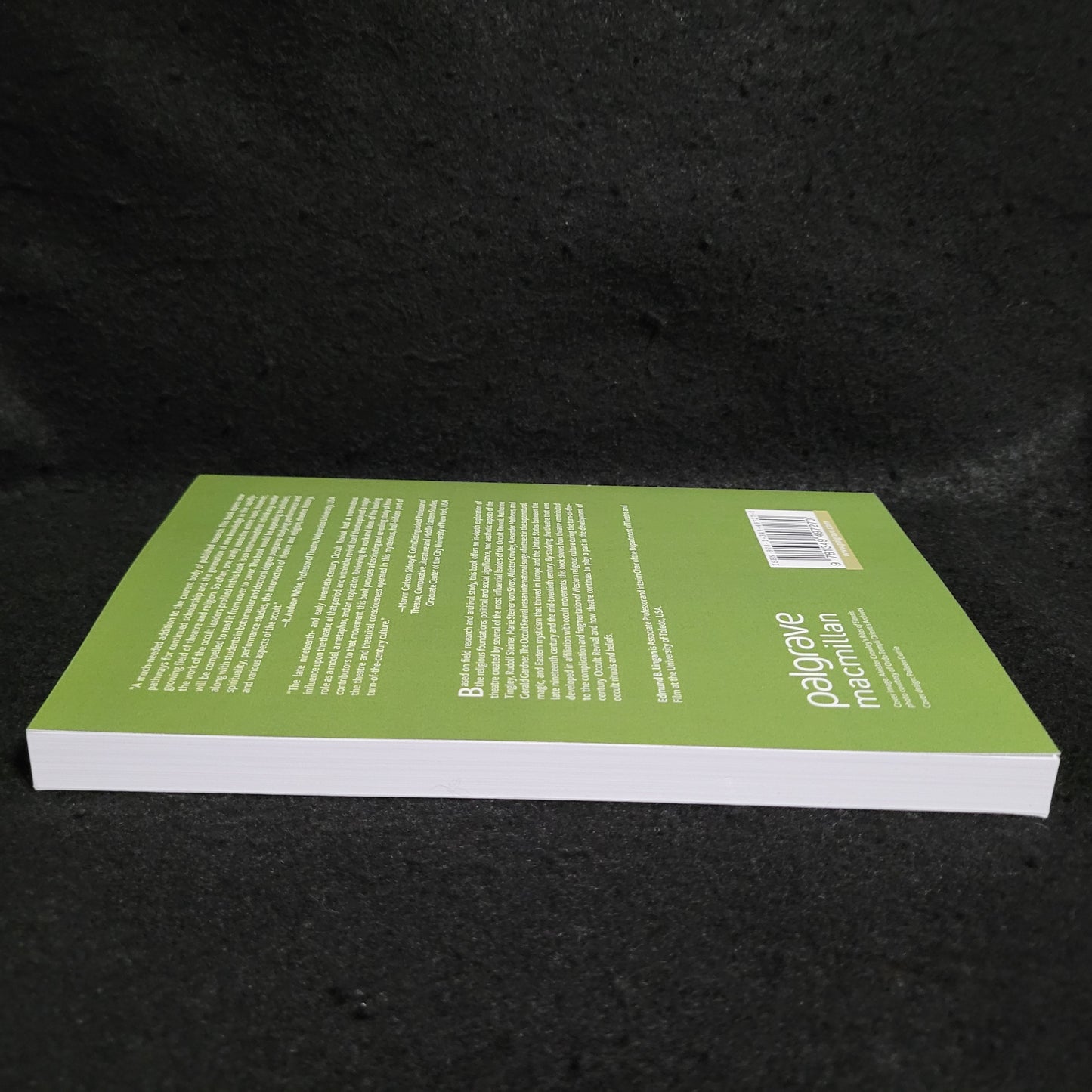 The Theatre of the Occult Revival by Edmund B. Lingan (Palgrave Macmillan, 2014) Paperback Edition