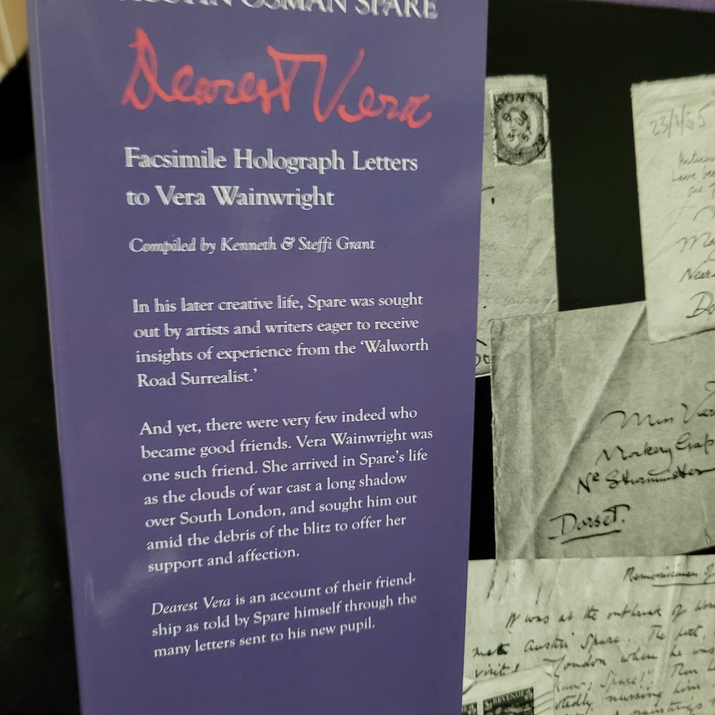 Dearest Vera: Facsimile Holograph Letters to Vera Wainwright by Austin Osman Spare (Fulgur Limited, 2010) Hardcover